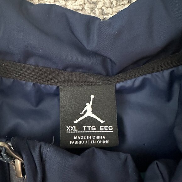 UNC Jordan Brand - Quarter-Zip - Puffy Vest - XXL - Picture 3 of 4